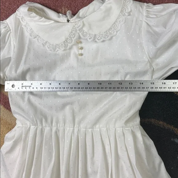 VINTAGE HANDMADE DRESS - Picture 8 of 10